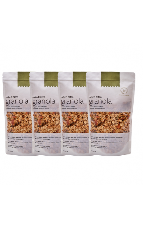 Naked Bites Granola Bundle Kinoa Bademli Gr X Ad