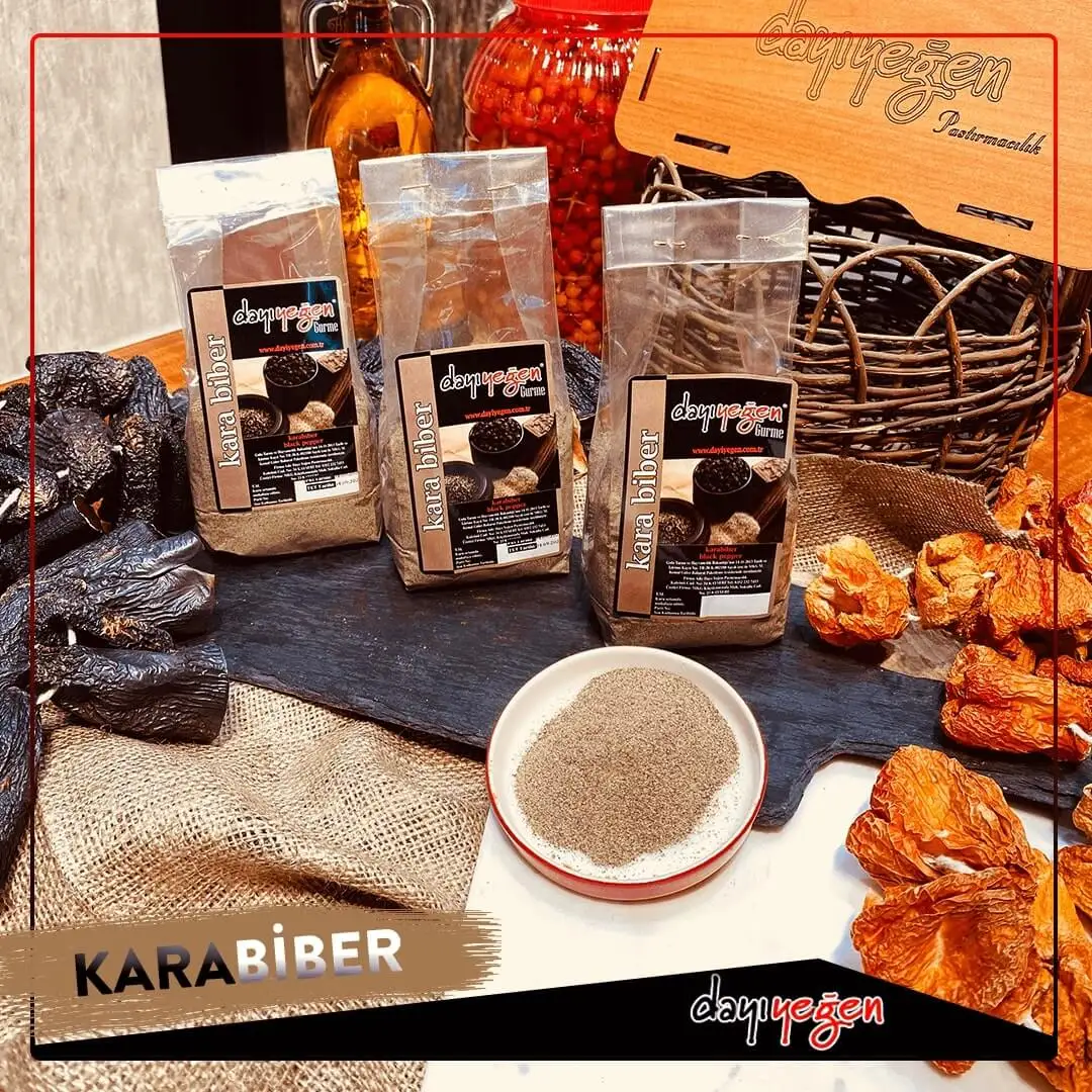 Dayı Yeğen Çekilmiş Karabiber 250 Gr Dayı Yeğen Çekilmiş Karabiber 250 Gr