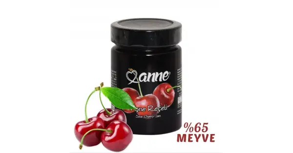 Vişne Reçeli Anne Ev Yapımı Vişne Reçeli 400 Gr 65 4242